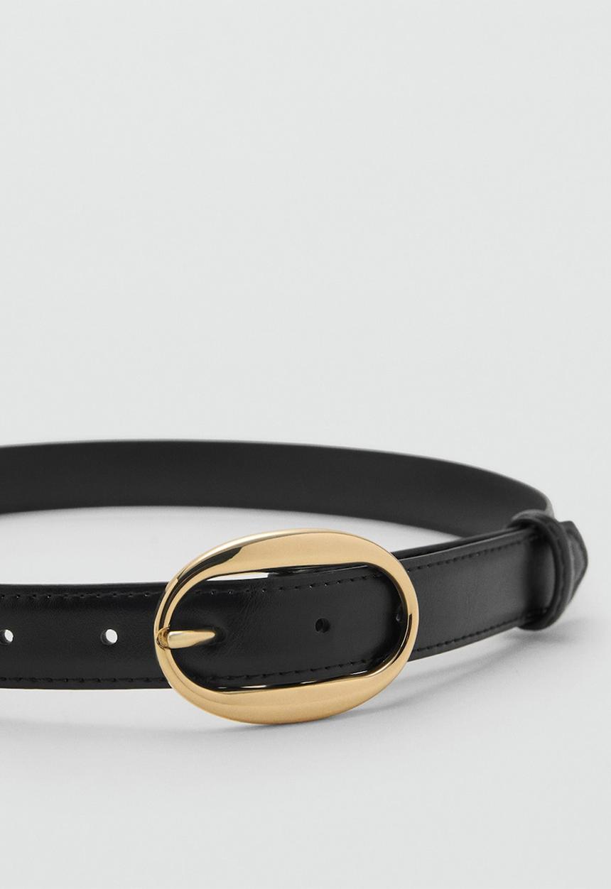 MANGO - Martina belt-light - black