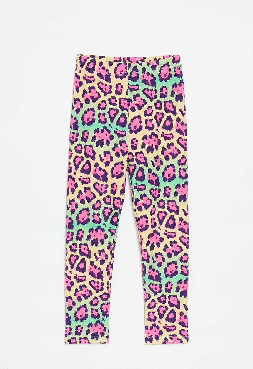 Pop Candy - Leopard print leggings - multi