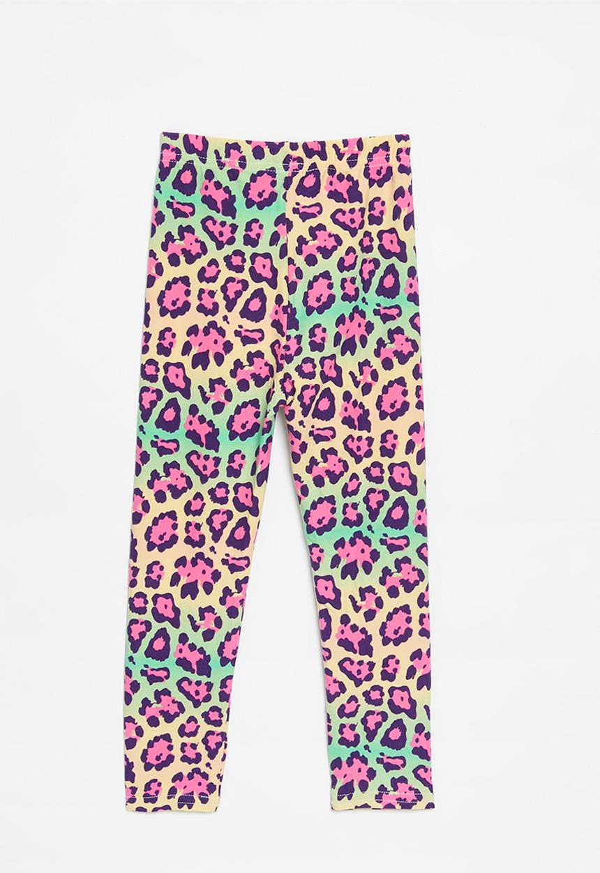 Pop Candy - Leopard print leggings - multi