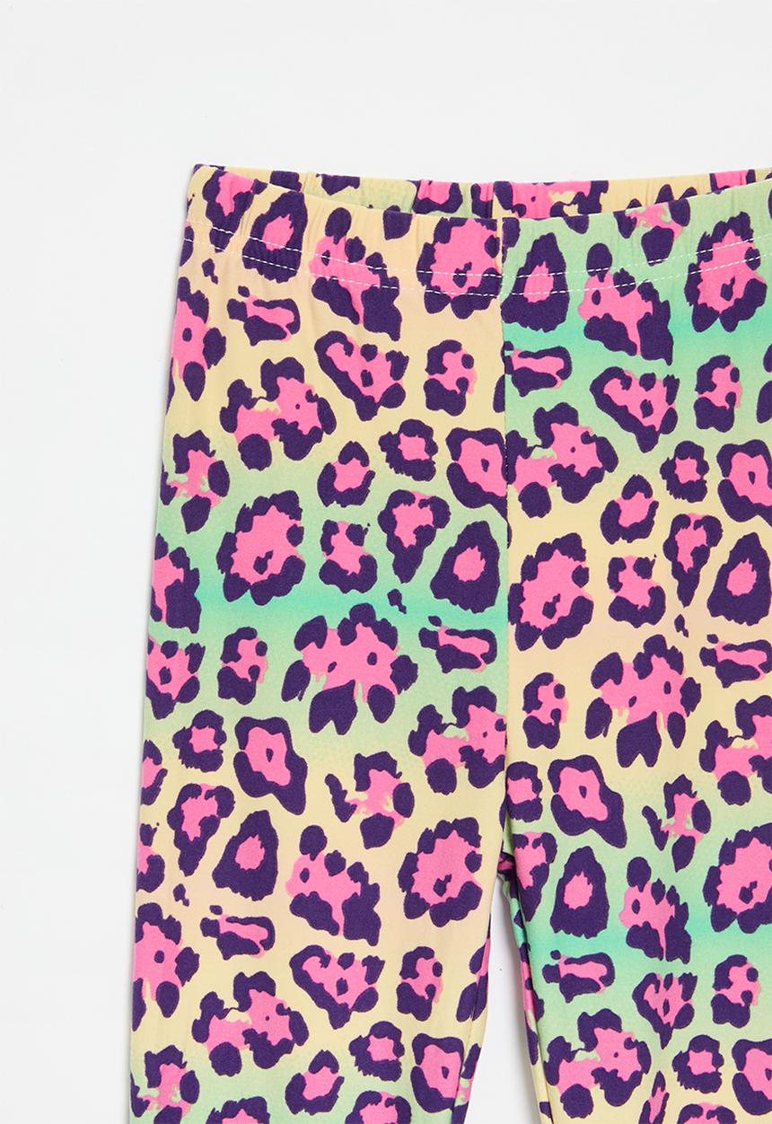 Pop Candy - Leopard print leggings - multi