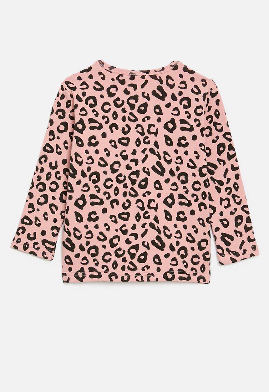 Pop Candy - Long sleeve printed tee - pink