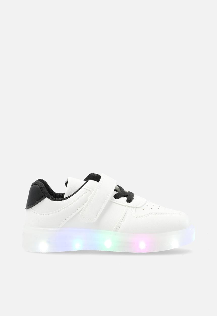 Pop Candy - Light up sneakers - black & white