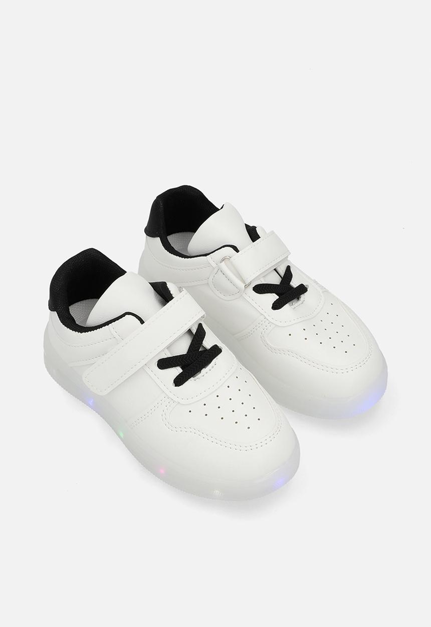 Pop Candy - Light up sneakers - black & white