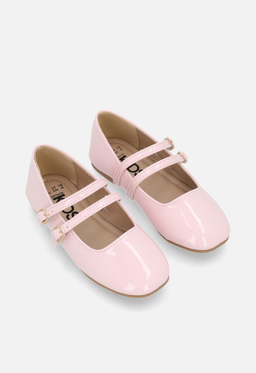 Cotton On - Olivia Ballet Flat - Pink Patent/Square Toe