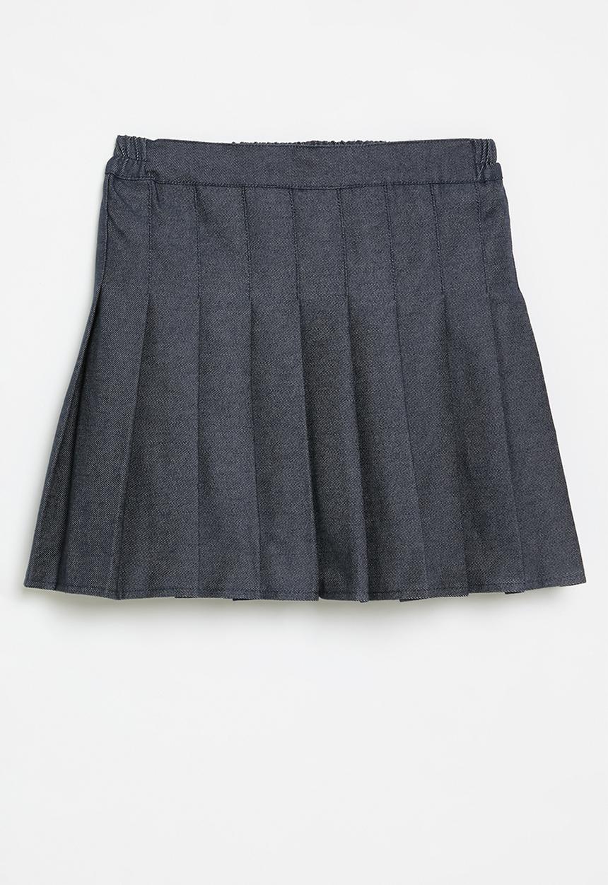 Pop Candy - Pleated skirt - navy blue