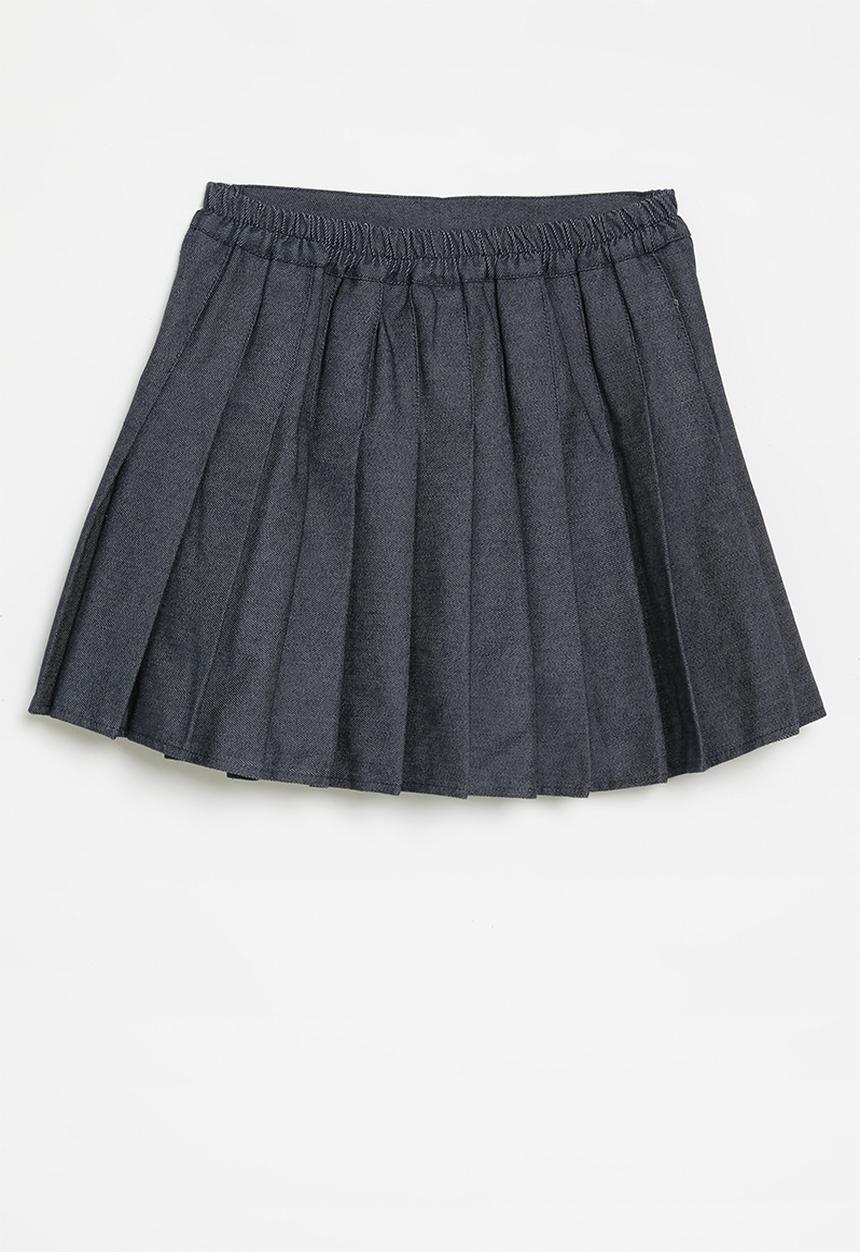Pop Candy - Pleated skirt - navy blue