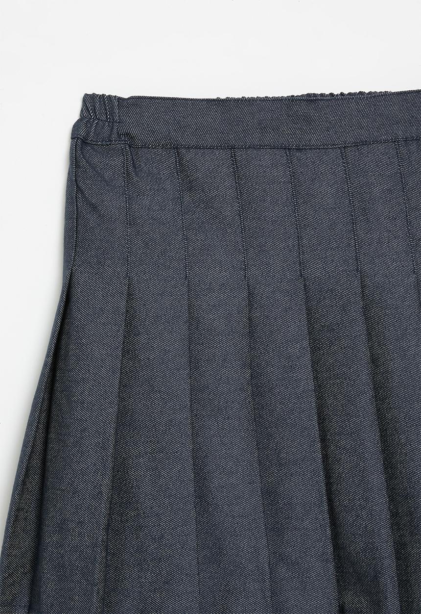 Pop Candy - Pleated skirt - navy blue