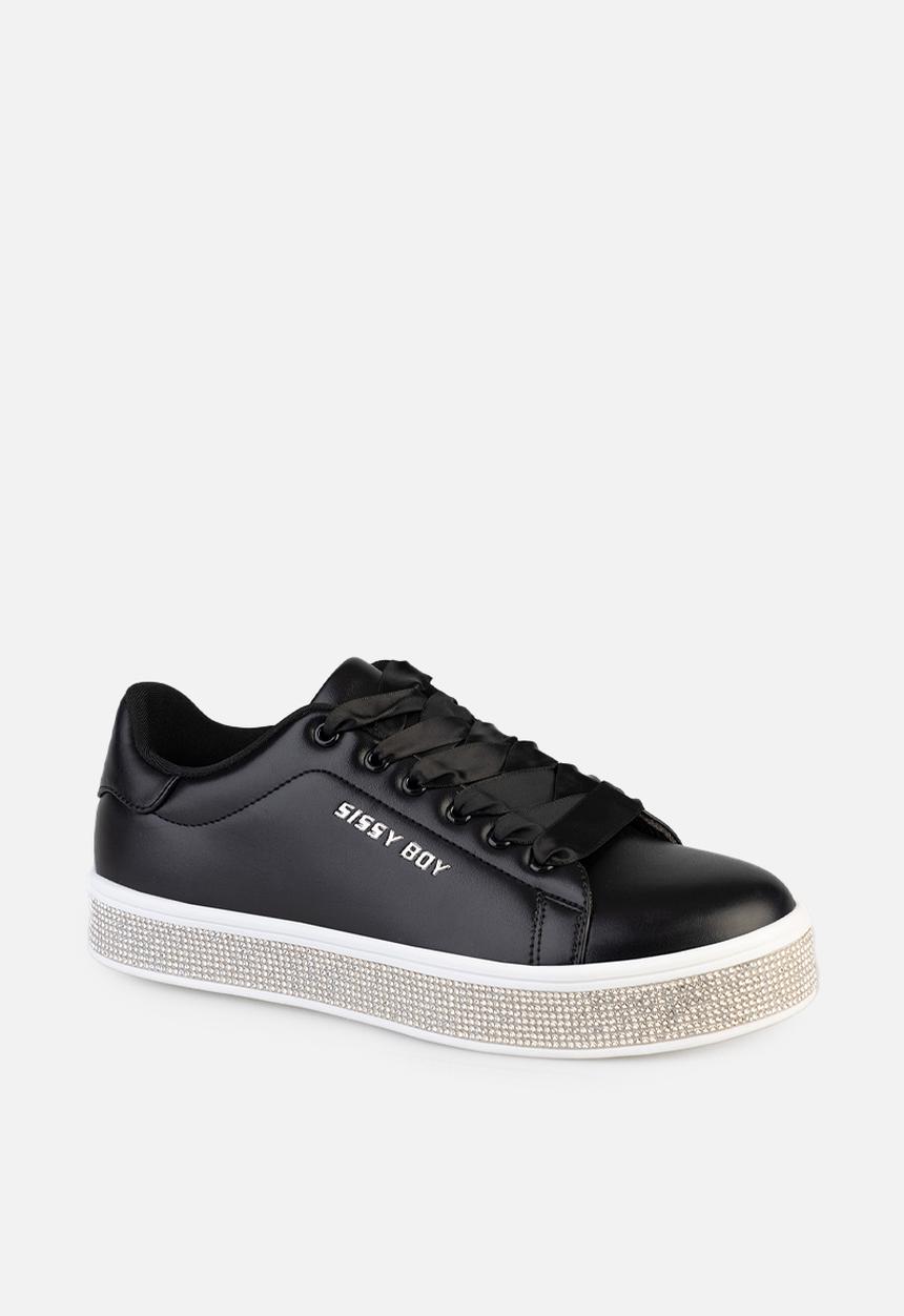 SISSY BOY - Duchess Sneaker With Bling Sole - black