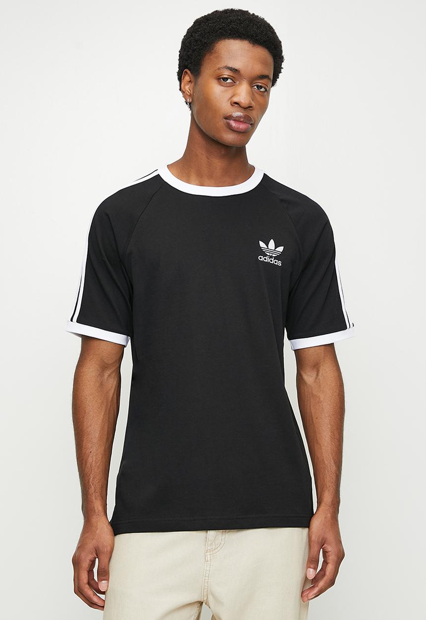 3 Stripe tee m F25 - black
