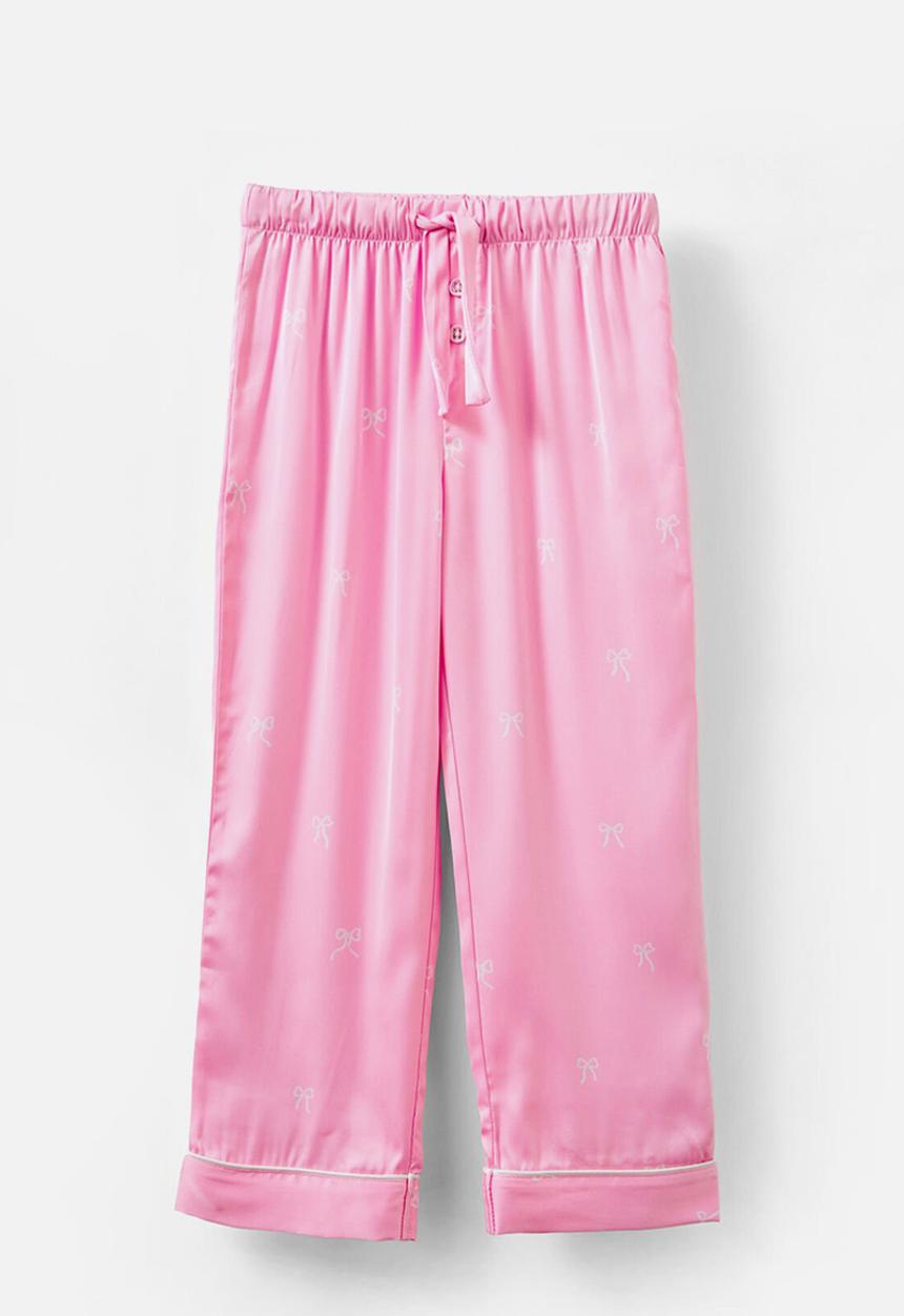 Cotton On - Cassandra short/long pyjama set - fairy pink/ vanilla bow