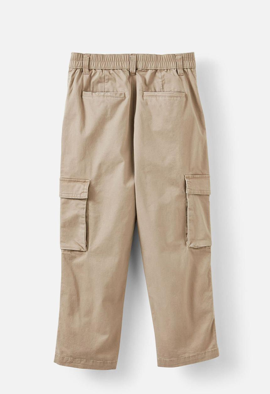 Cotton On - Baggy Pleat Front Pant - Washed Stone