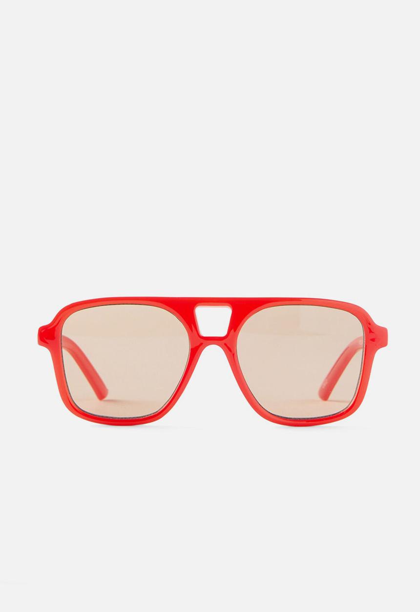 Cotton On - Kids Amy Aviator Sunglasses - Varsity Red