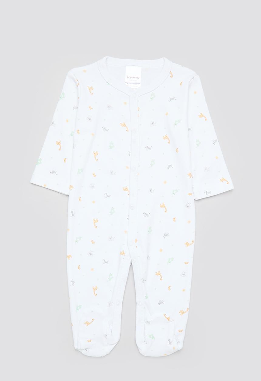 Pop Candy - 3 Pack sleepsuit - white
