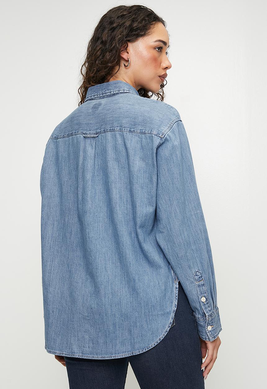 Levi’s® - Harlie New Boyfriend Shirt - Mid Recess