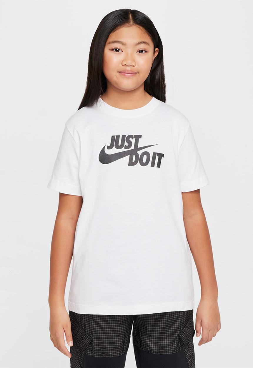 Nike - Kids Nike Sportswear Just Do It Tee - White