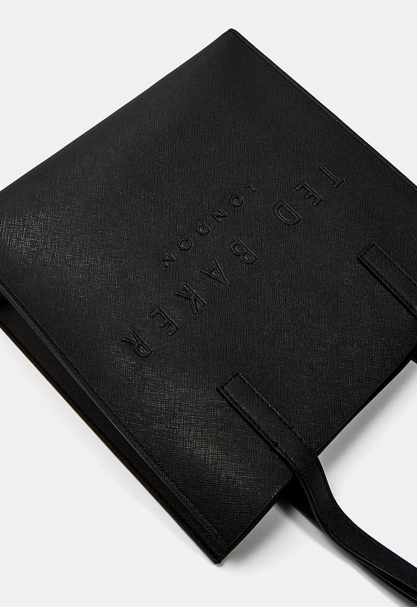 Ted Baker - Seacon Crosshatch Small Icon Bag - black