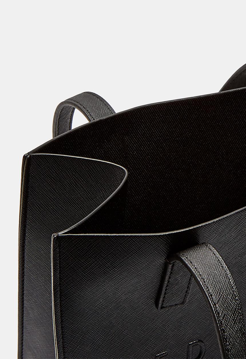 Ted Baker - Seacon Crosshatch Small Icon Bag - black
