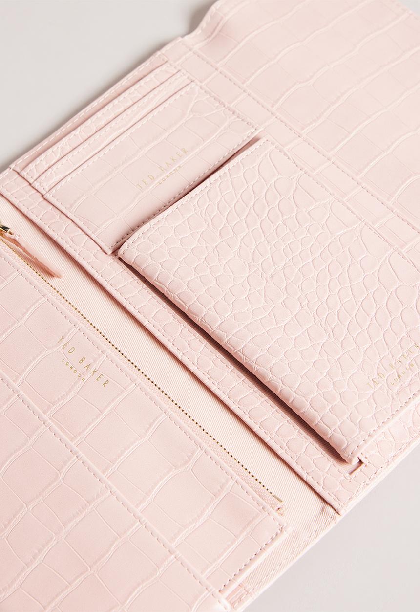 Ted Baker - Passport Holder Travel Wallet - pink