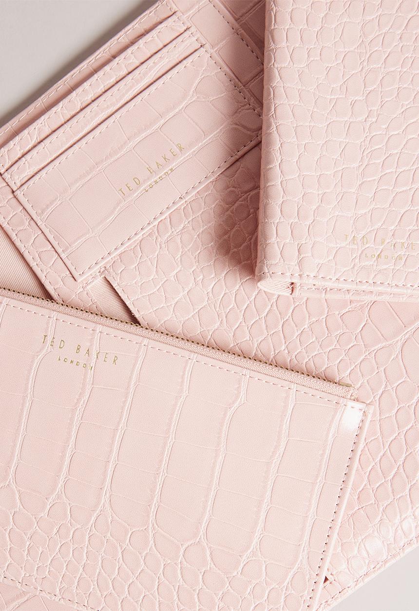 Ted Baker - Passport Holder Travel Wallet - pink