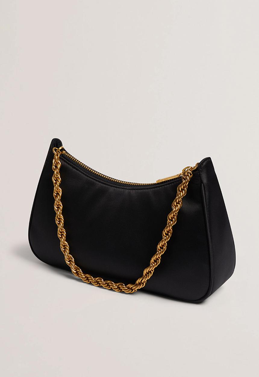 Ted Baker - Agnise Chain Detail Satin Shoulder B - black