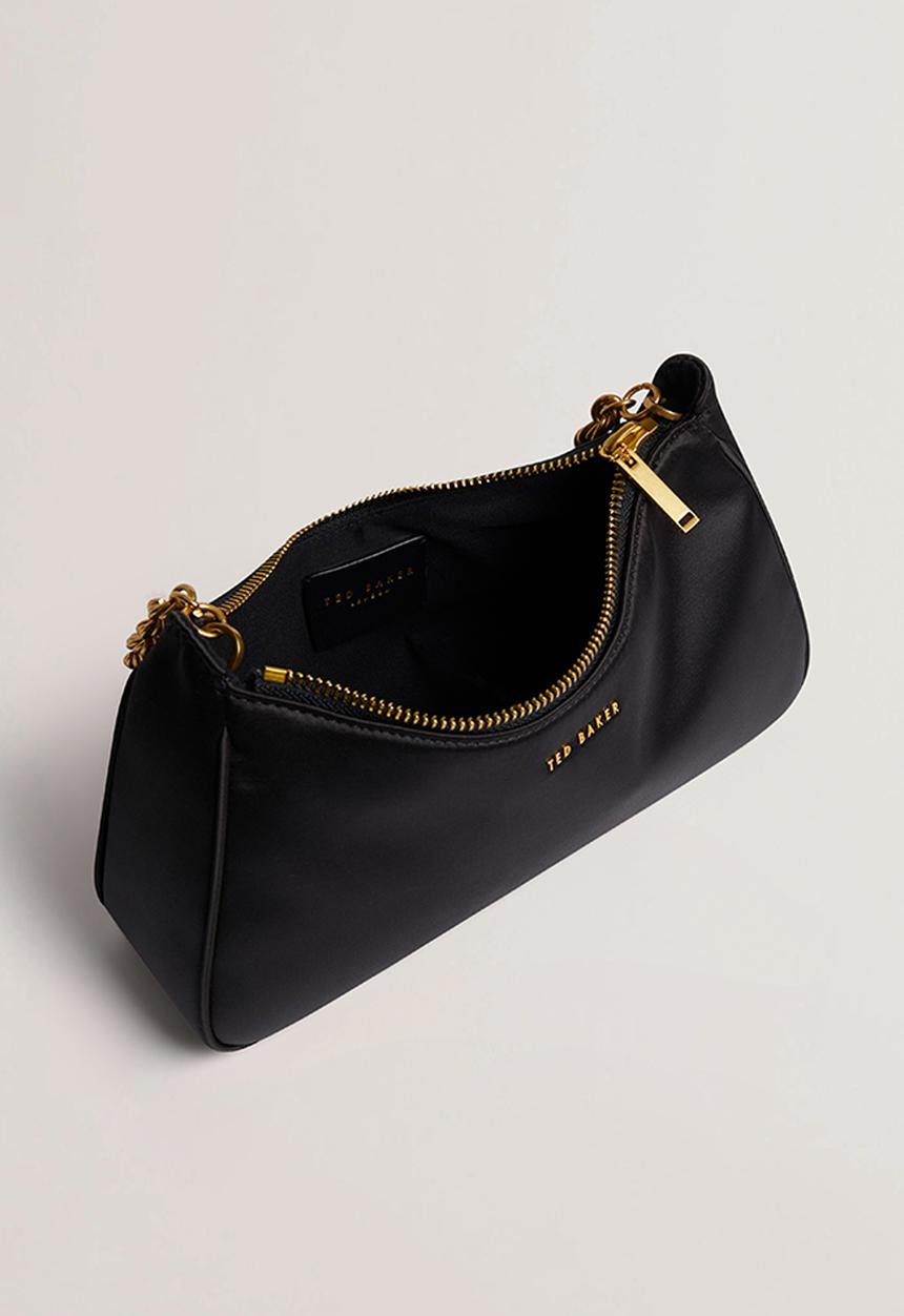Ted Baker - Agnise Chain Detail Satin Shoulder B - black