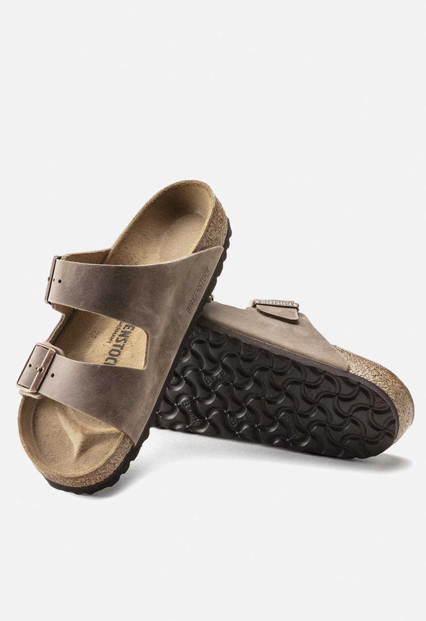 Birkenstock - Arizona BS oiled leather narrow - tobacco brown