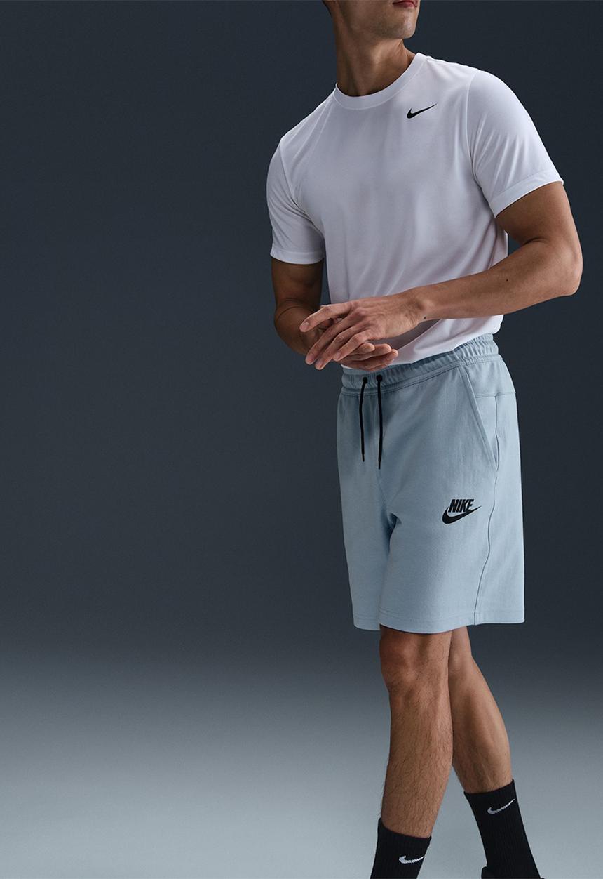 Nike - NSW Tech Fleece Short - Lt Tar Blue /Blk