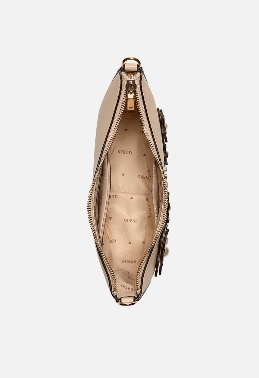 GUESS - Zariashoulder bag - beige