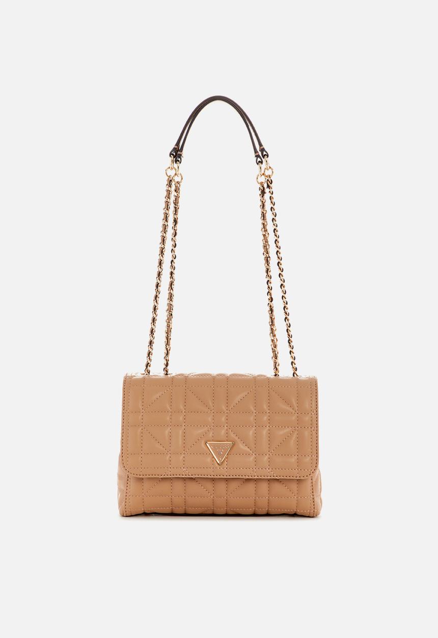 GUESS - Edita crossbody bag - beige