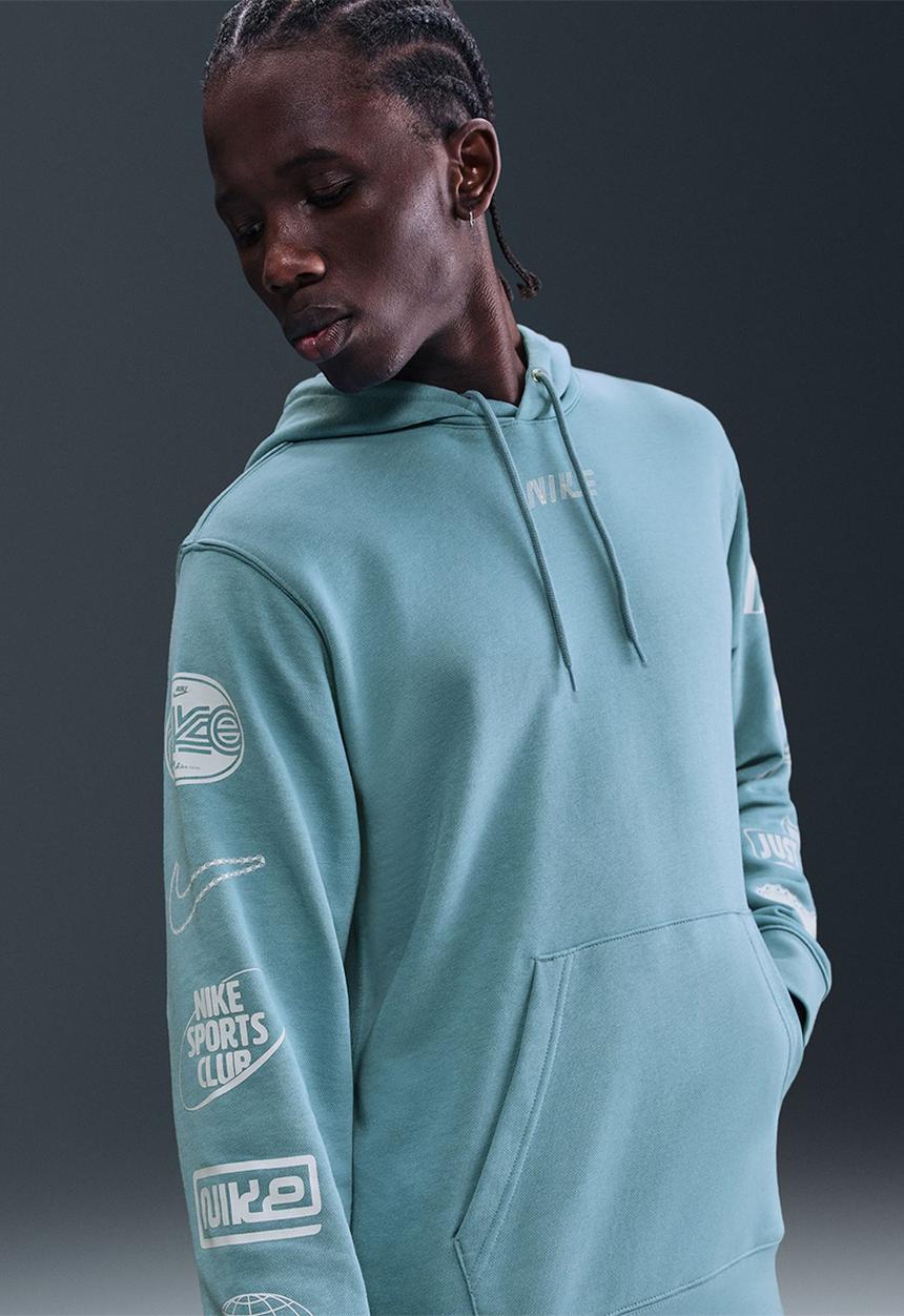 CLUB FT HOODIE CYCLE GX - DNMTRQ/PTNDST