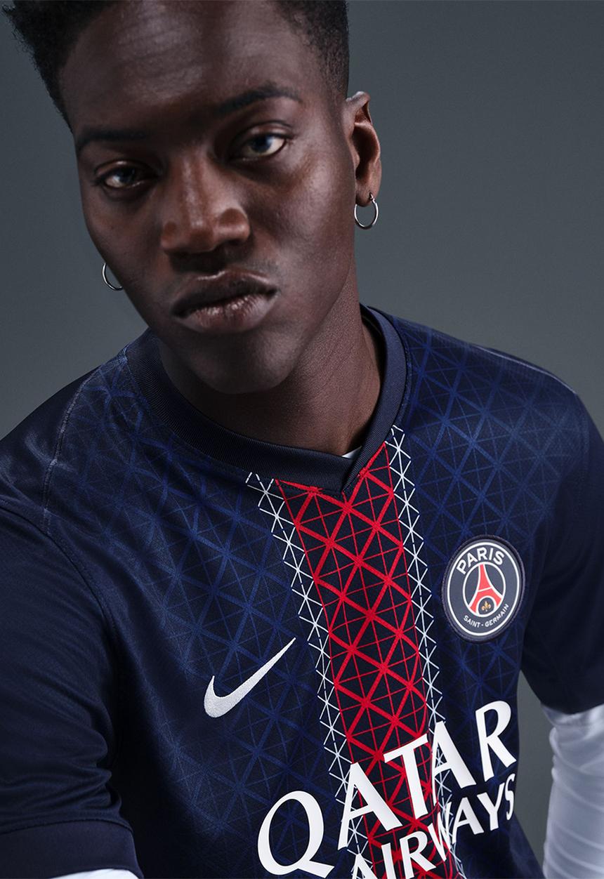 Psg Nike Dri-Fit Jsy Ss Stad H - Midnight Navy/Midnight Navy/White