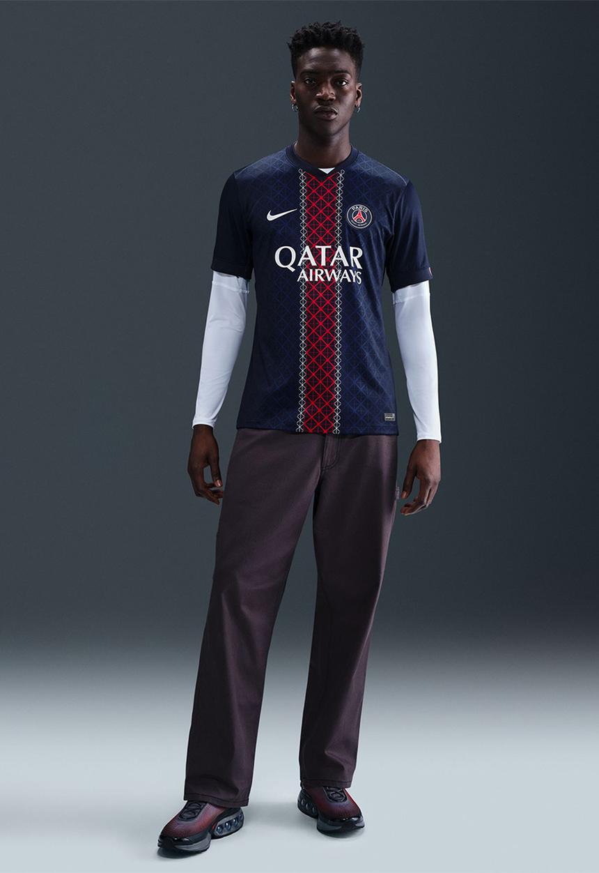 Nike - Paris Saint-Germain 2025/26 Stadium Home  Replica - Midnight Navy/Wht