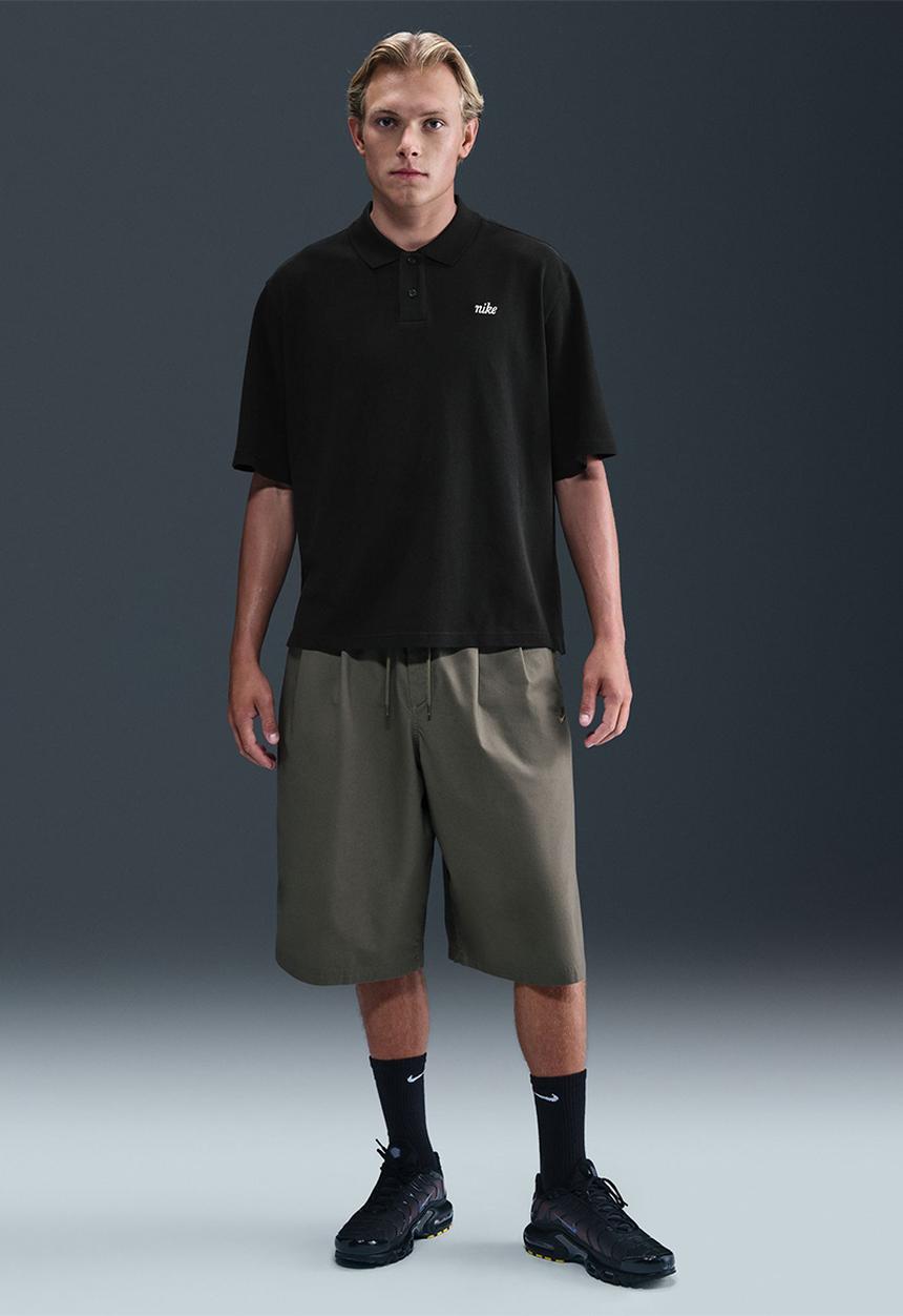 Nike - NSW  Club SS Polo Collection - Black/White
