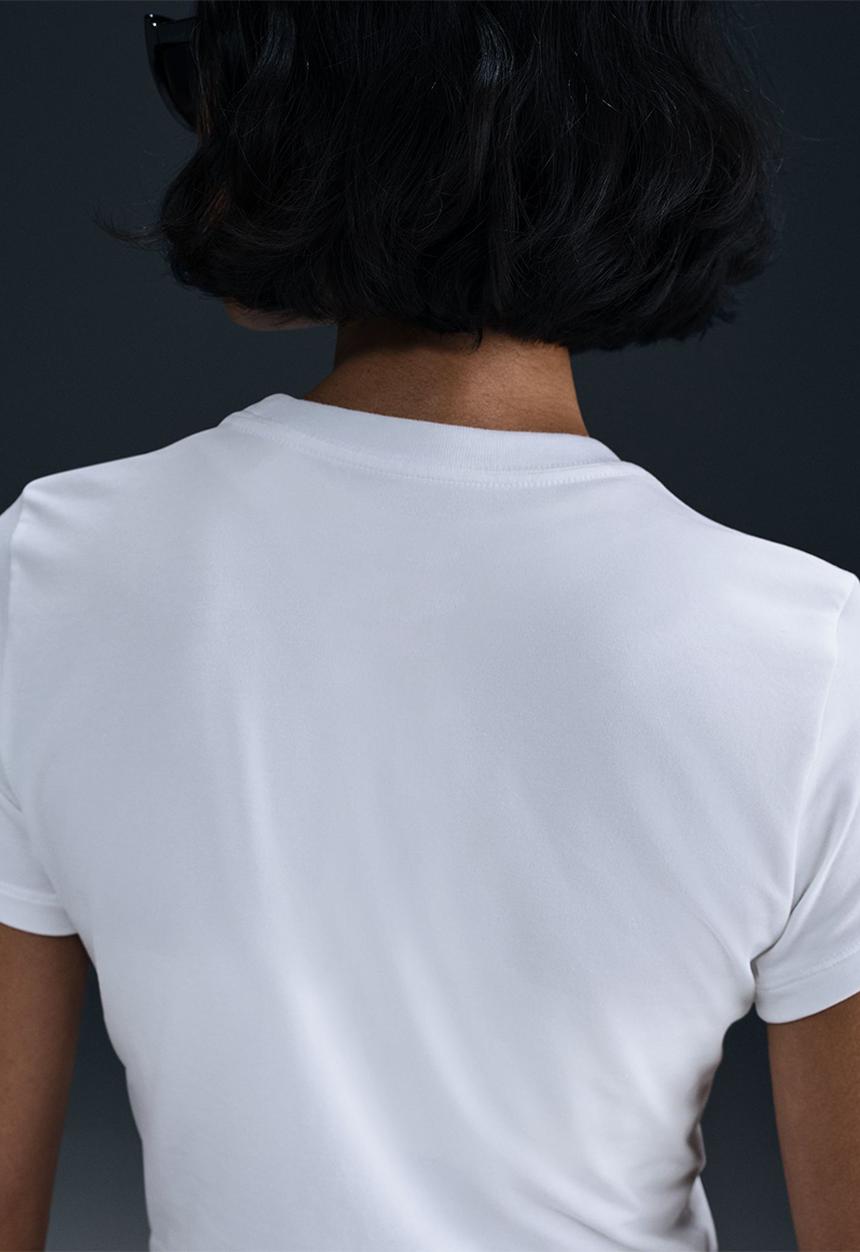 Nike - Nike Knit Crop - White/Black