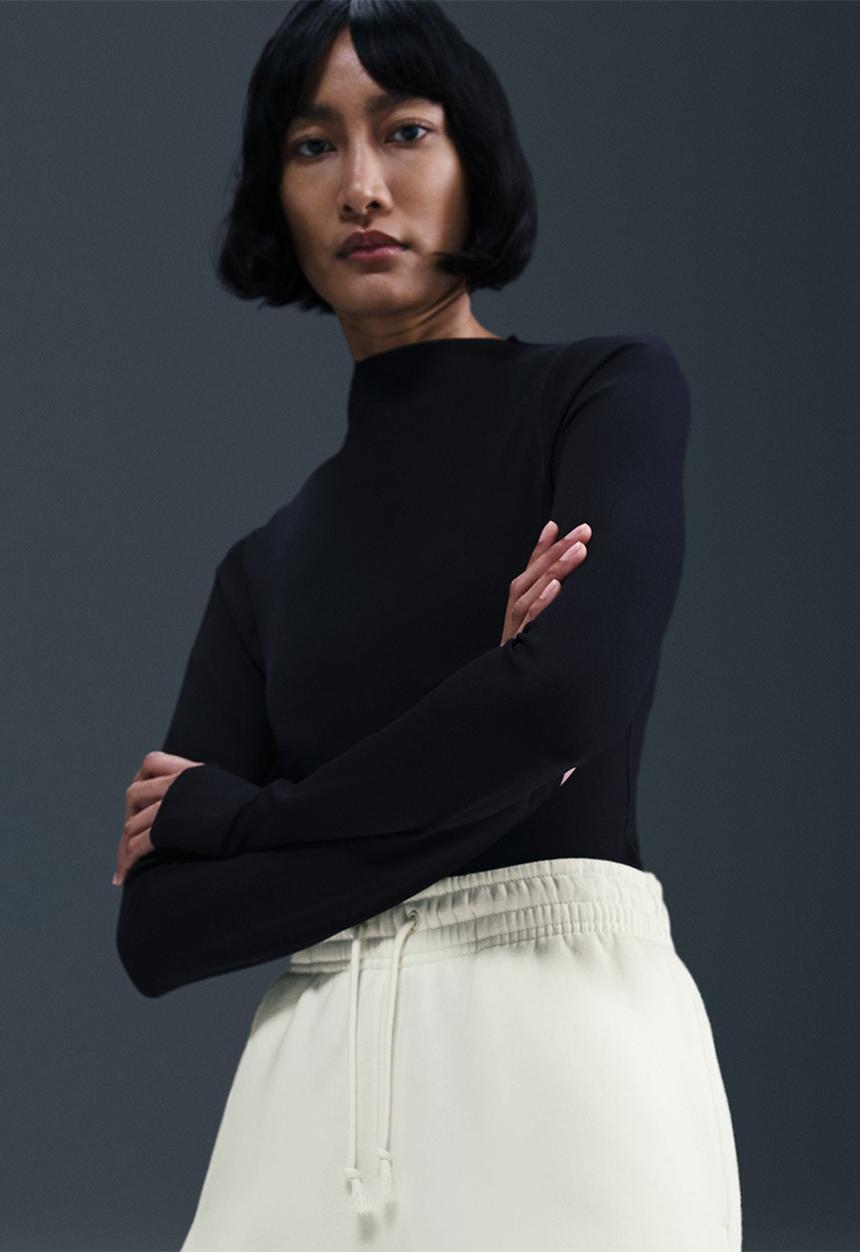 Nike - Nike Fleece Short - Sail/Black