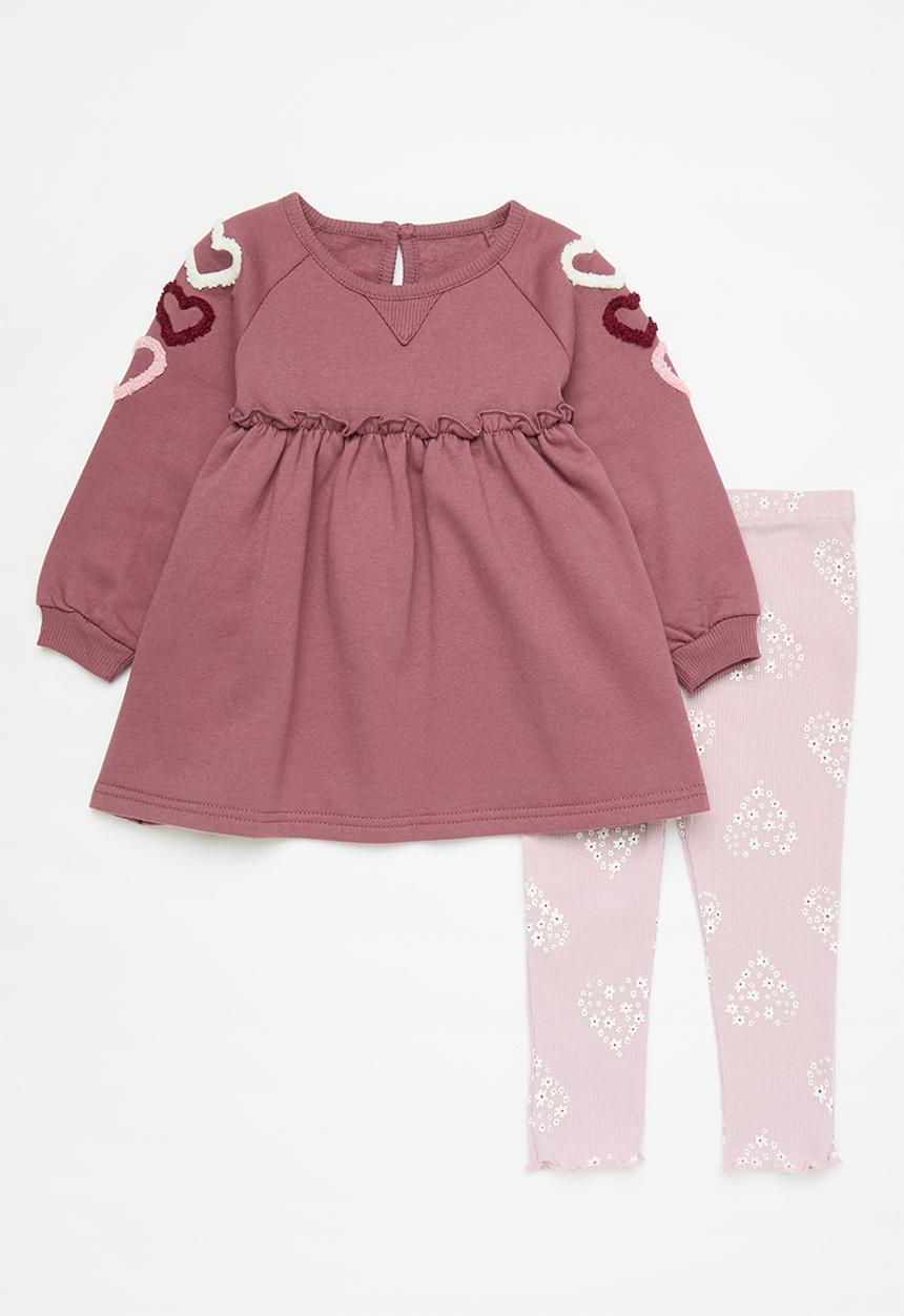 Pop Candy - Dress & legging - pink