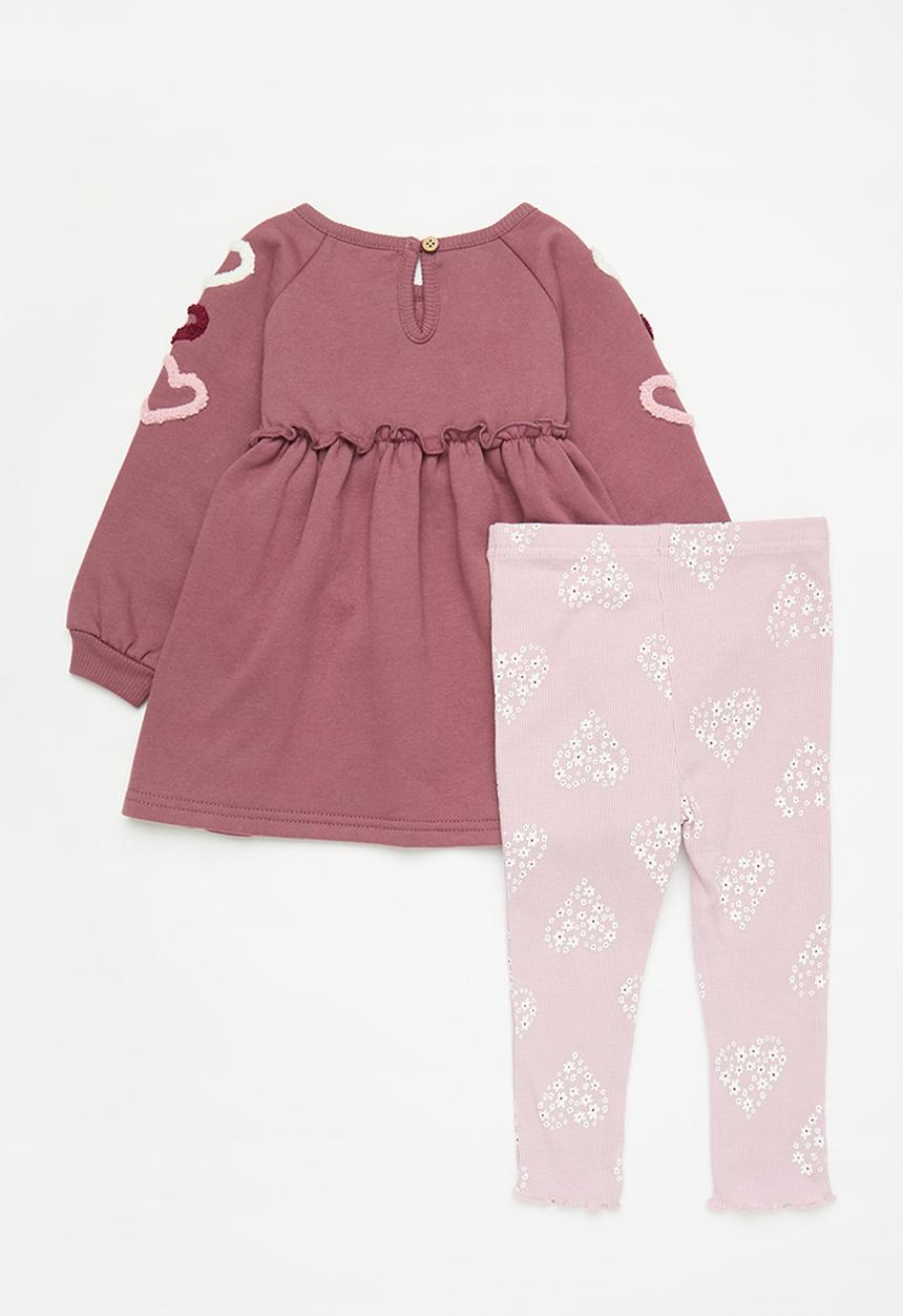 Pop Candy - Dress & legging - pink