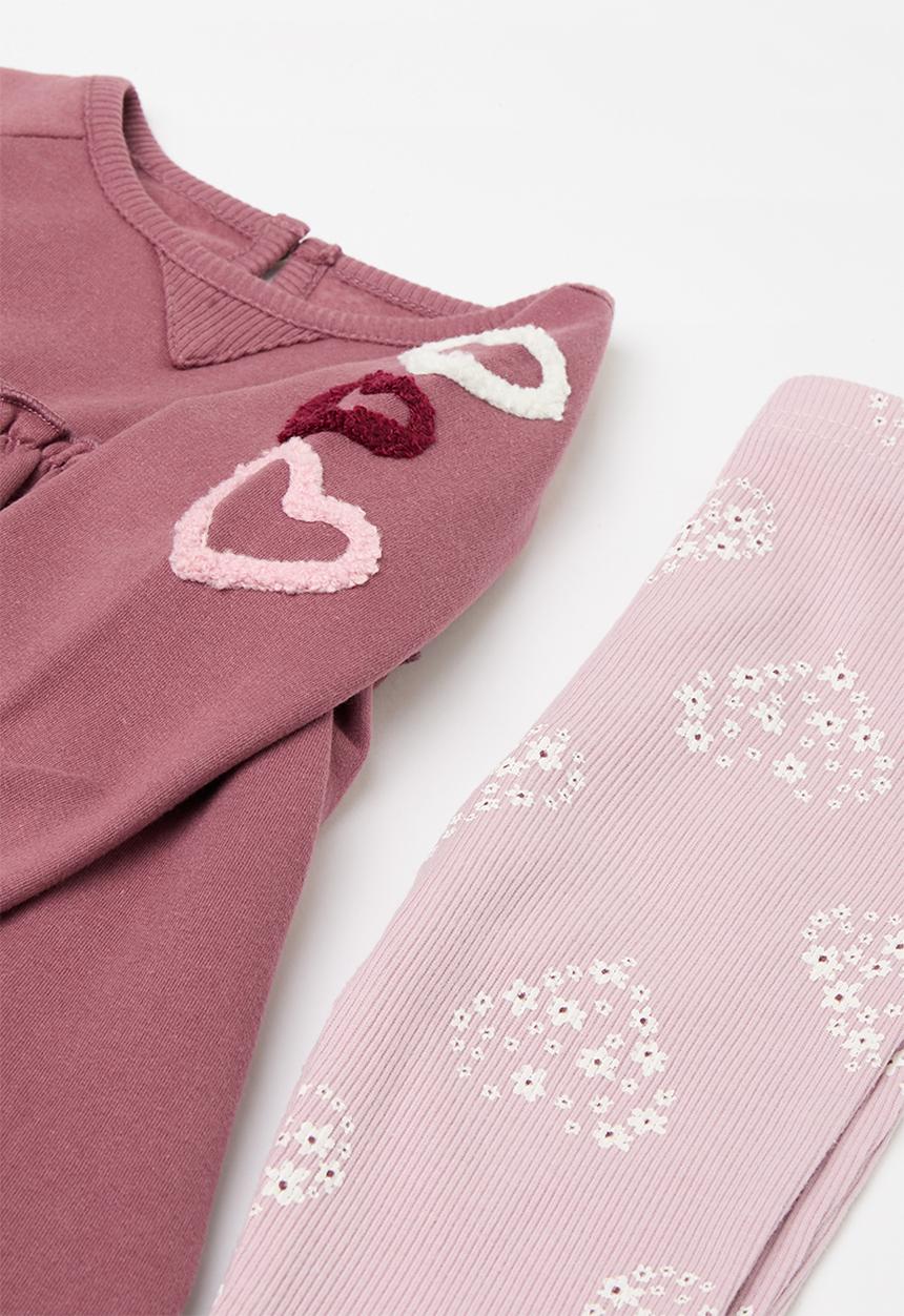 Pop Candy - Dress & legging - pink