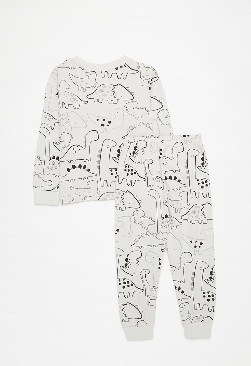 Pop Candy - Printed pj set - off white