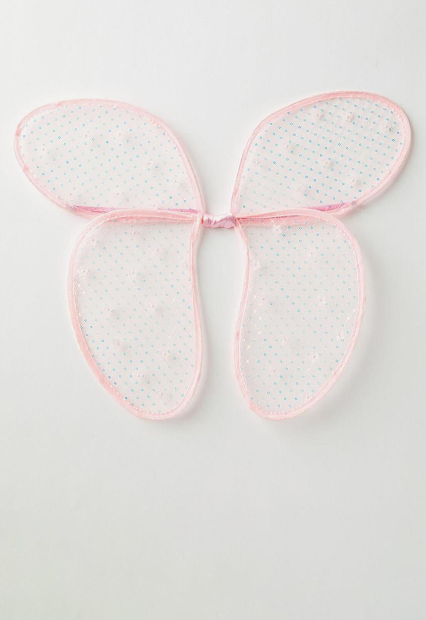 Cotton On - Kids Butterfly Wings - Fairy Pink/Sequins