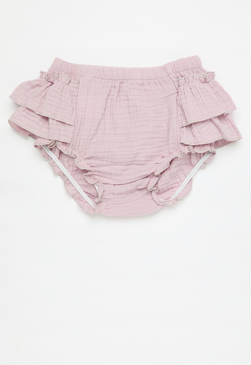 Pop Candy - Frilled bloomer shorts - purple