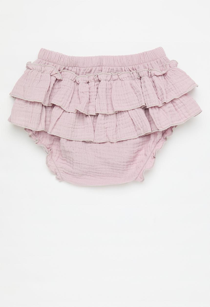 Pop Candy - Frilled bloomer shorts - purple
