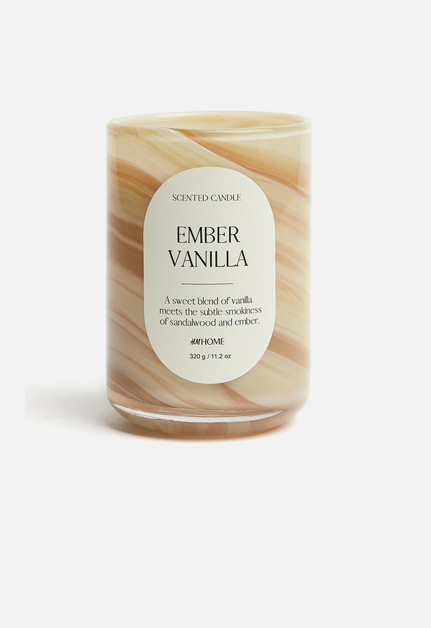 H&M - Scented candle in glass holder - ember vanilla 