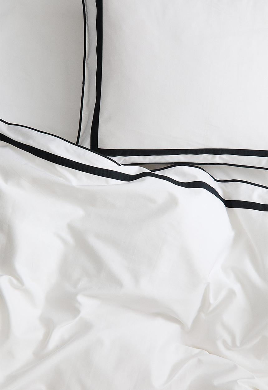 H&M - Egyptian cotton single duvet cover set - white
