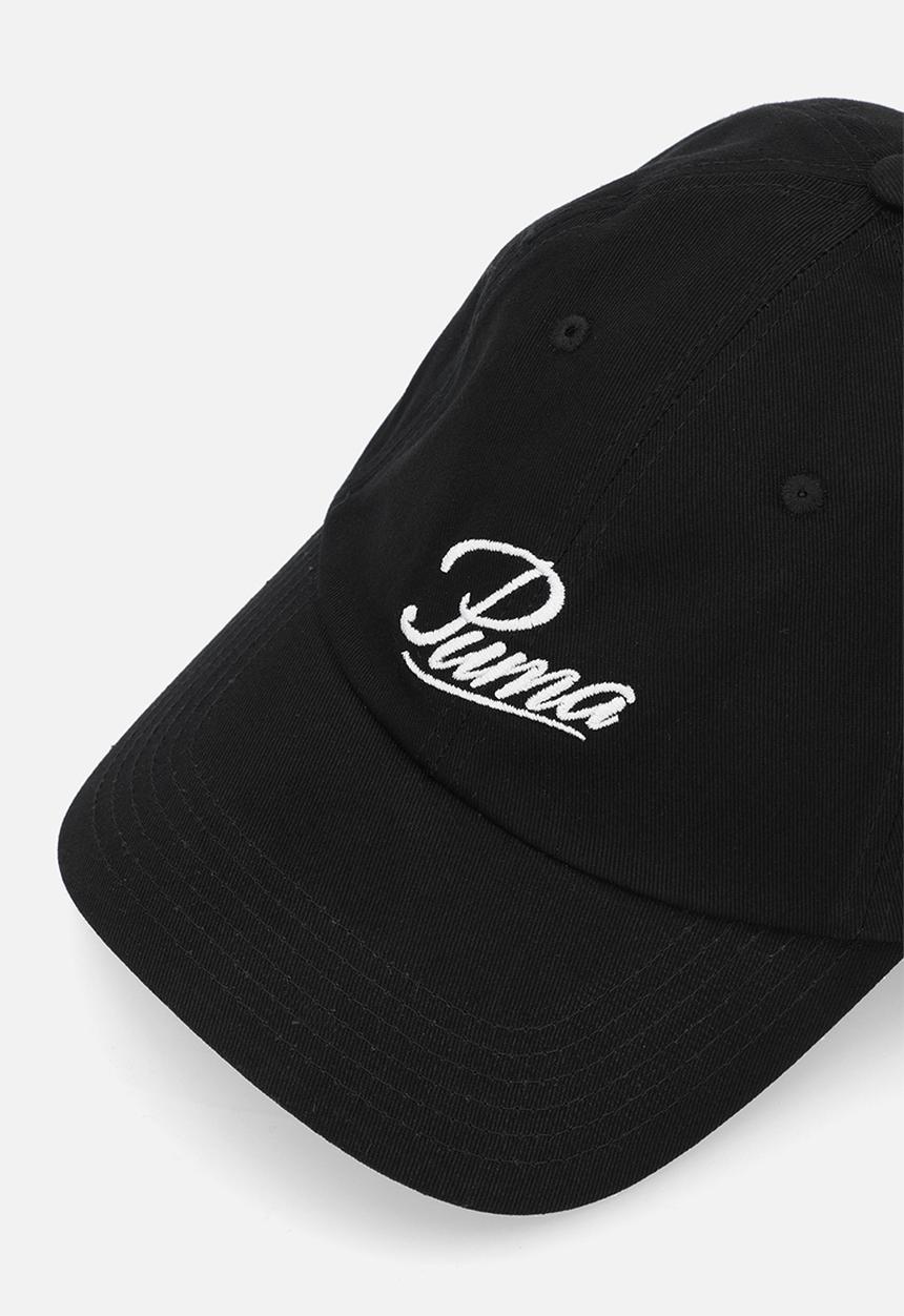 PUMA - Ess Script Logo Dad Cap - PUMA Black
