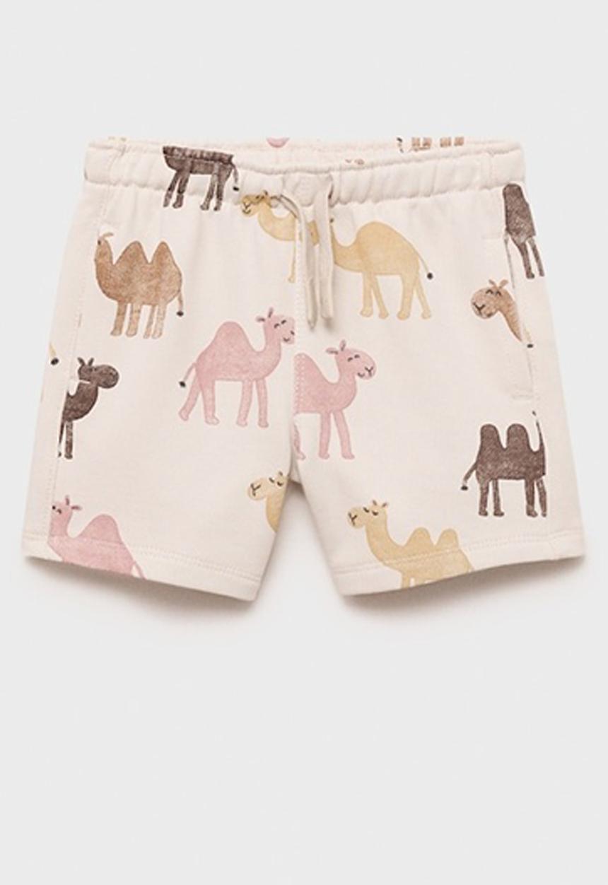 MANGO - Bermudas camelset - light/pastel brown