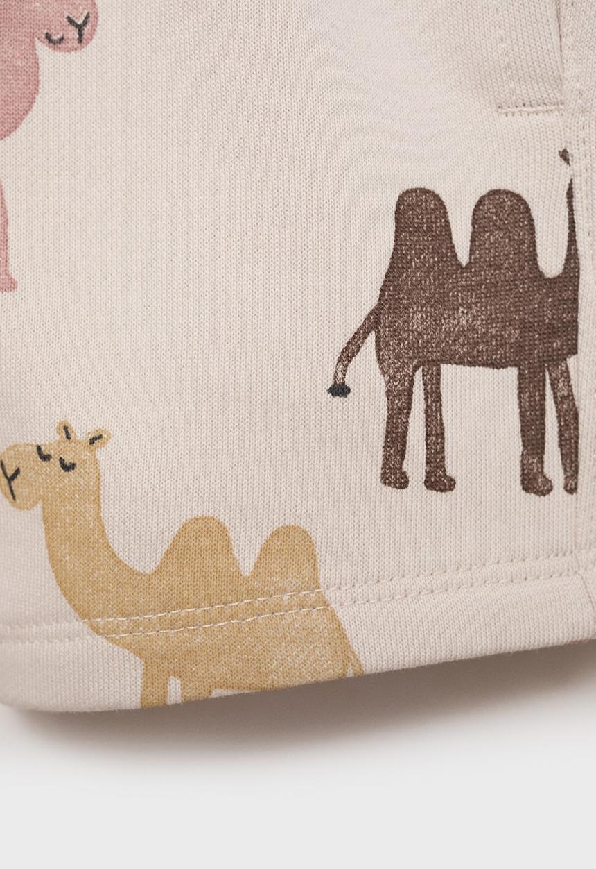 MANGO - Bermudas camelset - light/pastel brown