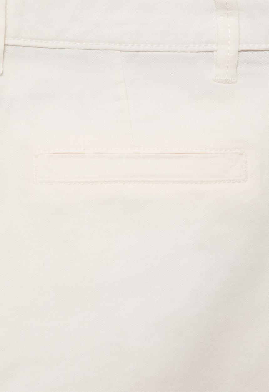 MANGO - Bermudas pico - white