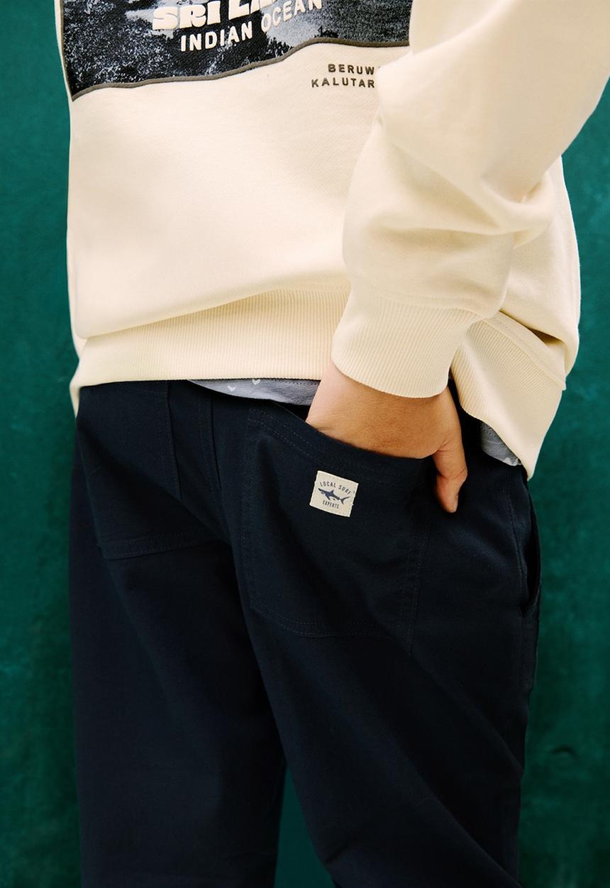 MANGO - Trousers ivan - navy