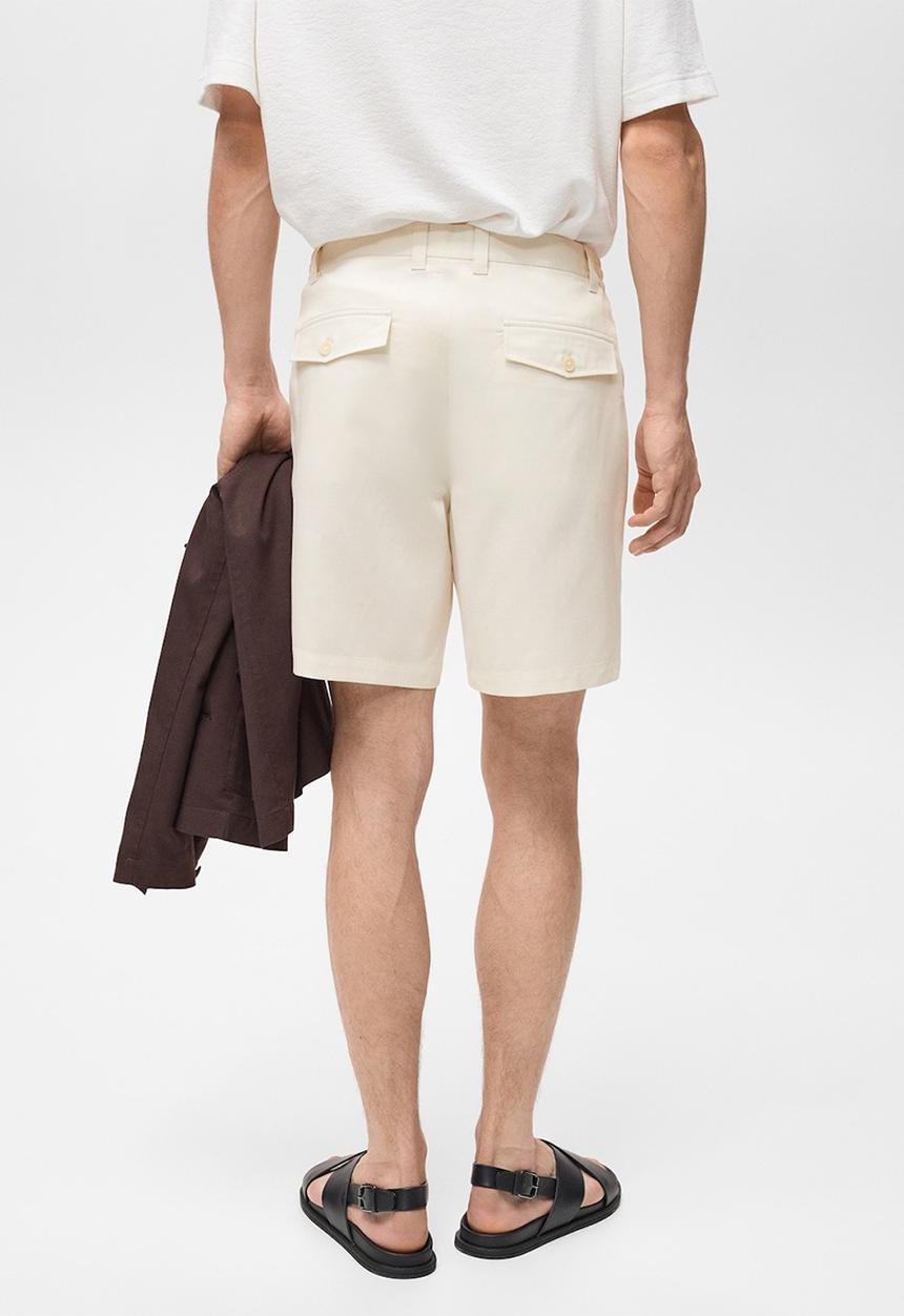MANGO - Bermudas DARB - Light Beige